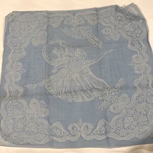 Vintage Ballet Handkerchief
